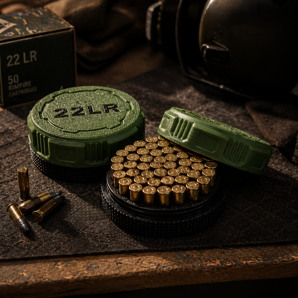 Mini .22LR Ammo Storage Box