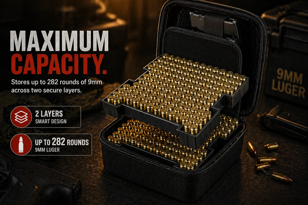 9mm - 282 Rounds Ammo Case