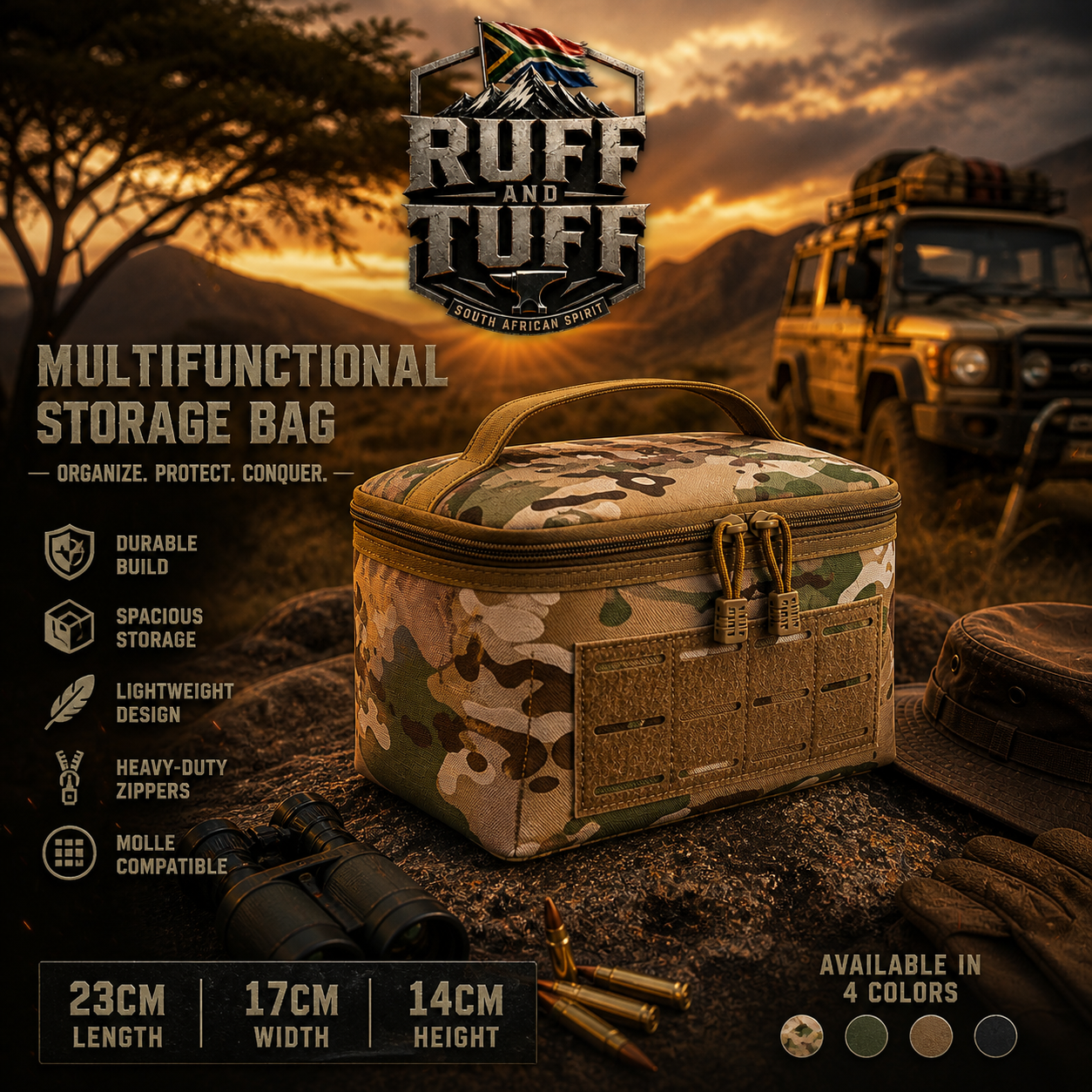 Multifunctional Tactical Storage Bag