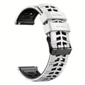 22mm Premium Rugged Silicone Watch Strap