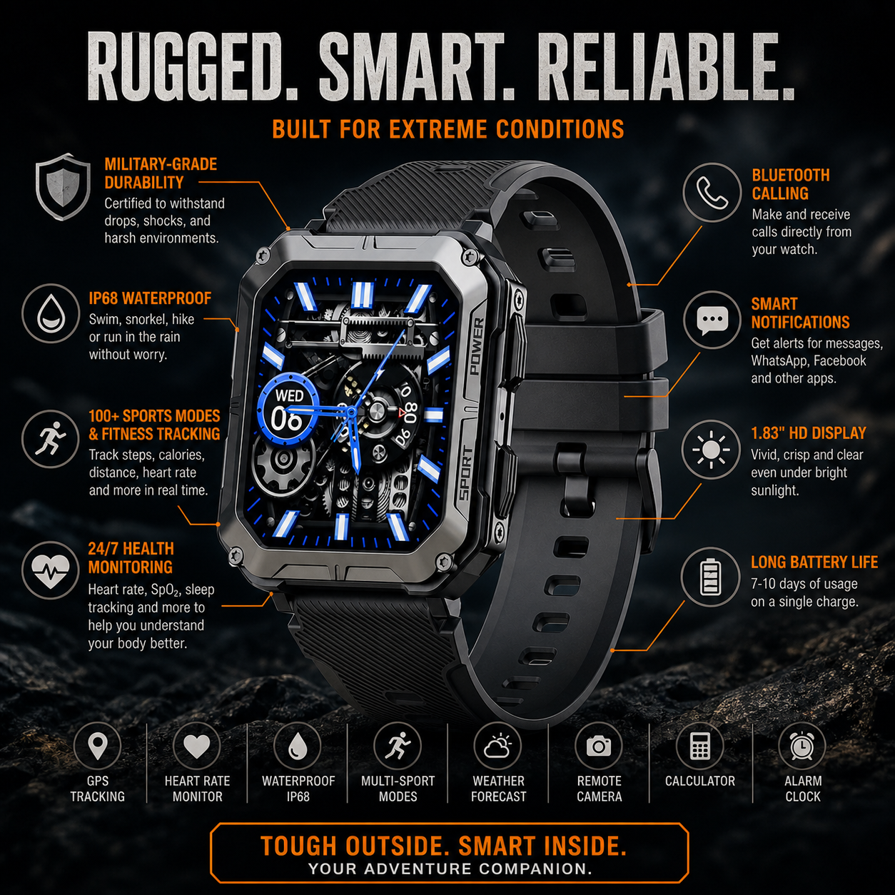 Tactical Viper S smart watch