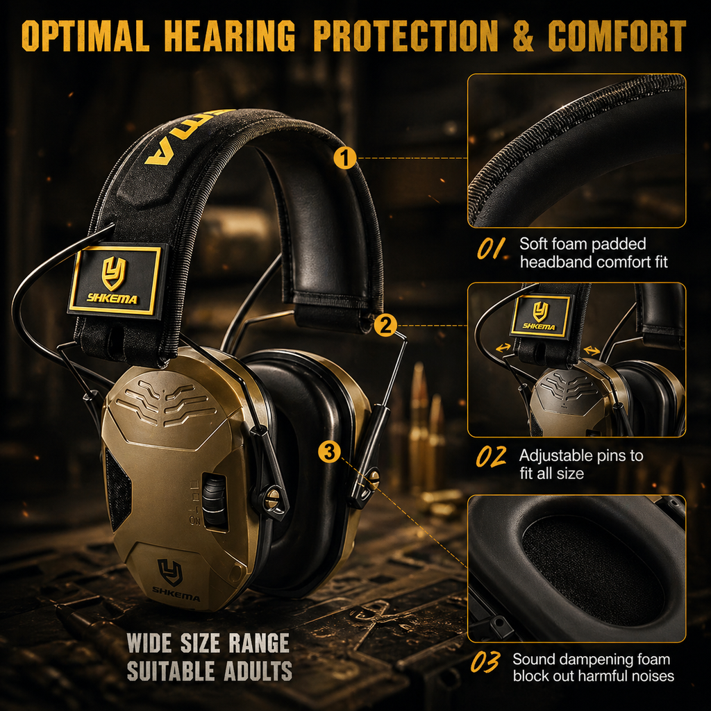 E60 Electronic Ear Muffs